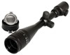 Aim Sports Dual Illuminated Rifle Scope w/Flip-up Lens JDLM41650G, 4-16x, 50mm, Matte Black, Illuminated Mil-Dot Reticle