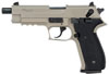 Sig Mosquito Pistol MOS22FDETB, 22 Long Rifle, 4.9 in Threaded, Dark Earth Grip, Dark Earth Finish, Adj Sights, 10 Rd