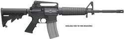 Bushmaster Patrolman AR-15 Rifle (CA Approved) 90880, 223 Remington/5.56 NATO, 16 in, Collapsible Stock, Black Finish, 10 Rd