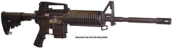 DPMS Panther Flat Top AP4 Rifle (CA Approved) RFTLAP4, 223 Remington/5.56 NATO, 16 in, Collapsible Stock, Black Finish