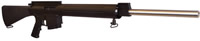 DPMS Panther Flat Top Long Range AR-10 Rifle RFTLR308, 308 Winchester, 24 in, Black Synthetic Stock, Black Finish