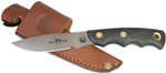 Knife of Alaska Alpha Wolf D2 Suregrip Drop Point Knife (0326FG)