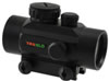TruGlo Red Dot Sight TG8030P, 1x, 30mm, Black, 5 MOA