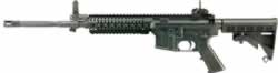 Colt Law Enforcement Piston Operated Rifle LE6940P, 223 Remington, 16.1", 6 Pt Stock, Black Finish, Quad Rail, 20 Rd