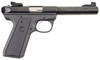 Ruger Mark III Semi-Auto Pistol 10157, 22 Long Rifle, 5.5 in, Checkered Grip, Carbon Fiber Finish, 10 Rd