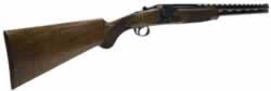 Webley 2000 Premium Game Over/Under Shotgun WS2012F28OU, 12 Gauge, 28", Oil Finished Walnut Stock, Black Finish