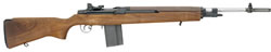 Springfield M1A Super Match Semi-Auto Rifle SA9802, 308 Winchester, 22 in, Walnut Stock, Stainless Finish