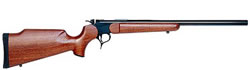 Thompson Center G2 Contender Rifle 1241, 223 Remington, 23 in, Break Open Action, Walnut Stock, Blue Finish