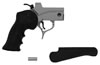 Thompson Center 8750 Stainless Synthetic G2 Contender Pistol Frame