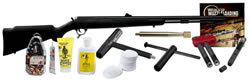 TCA OMEGA Z5 PREMIUM PACK Muzzleloader 8886, 50 CAL Black Powder, Synthetic, Blue, Lever