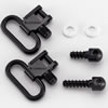 BlackHawk 1 in Blue Lock Down Sling Swivels w/Wood Screws 70SW04BK