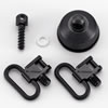 BlackHawk 1 in Blue Lock Down Swivels/Mag Cap For 870 w/External Mag Tube 70SW12BK