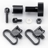 BlackHawk 1 in Blue Lock Down Sling Swivels For Mossberg 500 70SW13BK