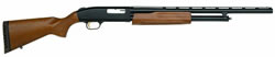 Mossberg 500 Bantam Shotgun 54132, 20 Gauge, 22 in, 3 in Chmbr, Wood Stock, Blue Finish, w/Accu Chokes