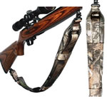 Outdoor Connection 1 in Mossy Oak Break Up Super Sling w/Talon Swivels TSBUDS