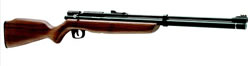 Benjamin Sheridan .177 Cal. Dual Fuel Air Rifle w/Black Finish & Hardwood Stock (BP1K77GP)