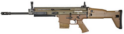 FN Herstal SCAR 17S Carbine 98641, 308 Winchester, 16 in, Polymer Stock, Flat Dark Earth Finish