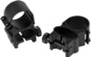 Weaver Detachable See Thru Rings 49522, 1", Stainless Steel