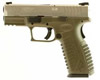 Springfield XDM 3.8 Pistol XDM9389GSHC, 9mm, 3.8 in, OD Green Synthetic Grip, Olive Drab/Stainless Finish, 19 Rd