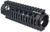 Blackhawk AR-15 Carbine Length 2 Piece Quad Rail Forend, Black (71QF01BK)