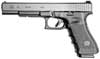 Glock 17 Long Slide Pistol PI1630101, 9mm, 6.02 in, Black Synthetic Grip, Black Finish, 10 Rd