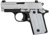 Sig P238 (CA Approved) Pistol 238380TSSCA, 380 ACP, 2.72 in, Plastic Grip, Two-Tone Finish, Fixed Night Sights, 6 Rd