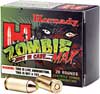 Hornady Zombie Max Handgun Ammunition 91342, 40 Smith & Wesson, Z-Max, 165 GR, 1045 fps, 20 Rd/bx