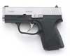 Kahr CM40 Ultra Compact Pistol CM4043, 40 S&W, 3.1", Black Polymer Grip, Stainless Slide/Black Frame Finish, 6 Rd