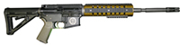 Anderson M4 Zombie Carbine AM15M416ZE, 223 Remington/5.56 NATO, 16 in, Magpul Adj Buttstock, Black Finish