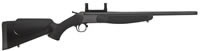 CVA Scout Compact Rifle CR4711, 45-70 Government, 20", Black Synthetic Stock, Blue Finish