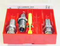 Lee 90509 Carbide 3-Die Set w/Shellholder For 9MM Luger