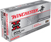 Winchester Super-X Rifle Ammunition X204R, 204 Ruger, Jacketed Hollow Point (JHP), 34 GR, 4025 fps, 20 Rd/bx Winchester Super-X Rifle Ammunition X204R, 204 Ruger, Jacketed Hollow Point (JHP), 34 GR, 4025 fps, 20 Rd/bx