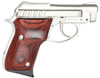 Taurus PT-22 Small Frame Pistol 1220035R, 22 Long Rifle, 2.75 in, Rosewood Grip, Nickel Finish, 8 Rd