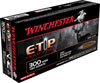 Winchester Supreme Rifle Ammunition S300SET, 300 WSM, E-Tip Lead-Free, 180 GR, 3010 fps, 20 Rd/bx Winchester Supreme Rifle Ammunition S300SET, 300 WSM, E-Tip Lead-Free, 180 GR, 3010 fps, 20 Rd/bx