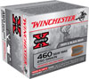 Winchester Super-X Pistol Ammunition X460SW, 460 S&W Mag, Jacketed Hollow Point (JHP), 250 GR, 1450 fps, 20 Rd/bx Winchester Super-X Pistol Ammunition X460SW, 460 S&W Mag, Jacketed Hollow Point (JHP), 250 GR, 1450 fps, 20 Rd/bx
