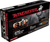 Winchester Supreme Elite Rifle Ammunition S270SET, 270 WSM, E-Tip Lead-Free, 130 GR, 3275 fps, 20 Rd/bx Winchester Supreme Elite Rifle Ammunition S270SET, 270 WSM, E-Tip Lead-Free, 130 GR, 3275 fps, 20 Rd/bx