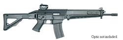 Sig 522 Classic Rifle R52216BC, 22 Long Rifle, 16.6 in, Folding Stock, Black Finish, 25 Rd