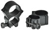 Redfield 47325 Aluminum See Thru Rings w/Matte Black Finish