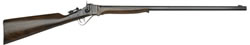 Taylors Sharps Half-Pint Rifle 920188, 22 Long Rifle, 24 in Octagonal Bbl, Walnut Stock, Blue Steel Barrel/Case Hardened Frame