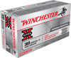 Winchester Super-X Pistol Ammunition X38SPD, 38 Special +P, Lead Semi-Wadcutter HP, 158 GR, 890 fps, 50 Rd/bx
