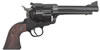 Ruger Blackhawk Single Action Revolver 0465, 45 Colt, 5.5 in, Rosewood Grip, Blued Finish, 6 Rd