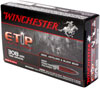 Winchester Supreme Rifle Ammunition S308ETB, 308 Winchester, E-Tip Lead-Free, 168 GR, 2675 fps, 20 Rd/bx
