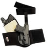 Galco Ankle Glove 298 Black Leather/Sheepskin Padding Ankle Holster Fits Glock 29/30 (AG298)