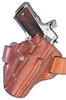 Galco Combat Master 112 Tan Leather Belt Holster Fits S&W K/FR/19 (CM112)