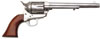Taylors 1873 Cattleman Stainless Revolver 4501, 45 Long Colt, 5.5 in, Walnut Grip, Stainless Finish, 6 Rd