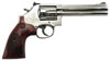 Smith & Wesson M686 Revolver 151013, 357 Magnum, 6 in, Rosewood Grip, High Bright Finish, 6 Rd