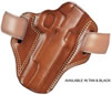 Galco Saddle Tan Leather Belt Holster Fits Ruger LCR (CM300)