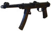 Inter Ordnance PPS-43C Pistol POL10011, 7.62mmX25mm, 6.15 in, Black Polymer Grip, Black Finish, 35 Rd