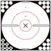 Birchwood Casey 34019 Shoot-N-C 12" White/Black Bull's-Eye X Targets 5 Pack