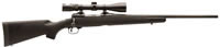 Savage 11 Trophy Hunter XP Youth Rifle w/Nikon Scope 19743, 223 Remington, 20 in, Black Stock, Black Finish